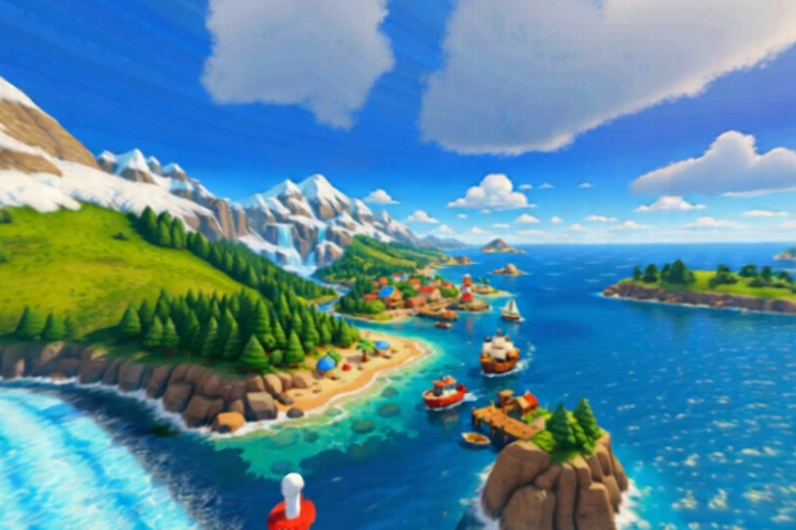 Coastal Village Mountain Paradise