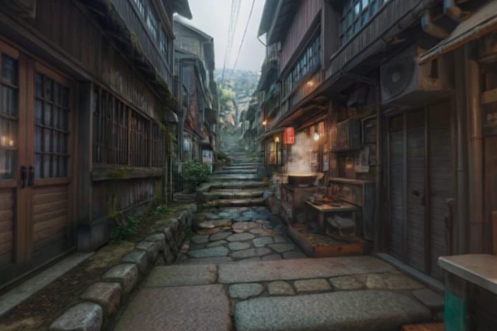 Japanese Alleyway Culinary Delights
