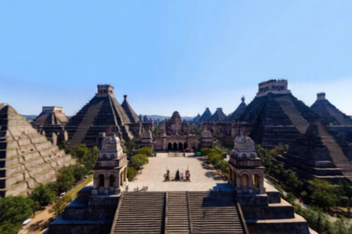 Ancient Tenochtitlan Cityscape