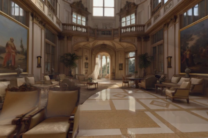 Elegant Grand Salon