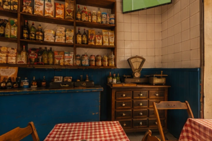 Rustic Brazilian Corner Store