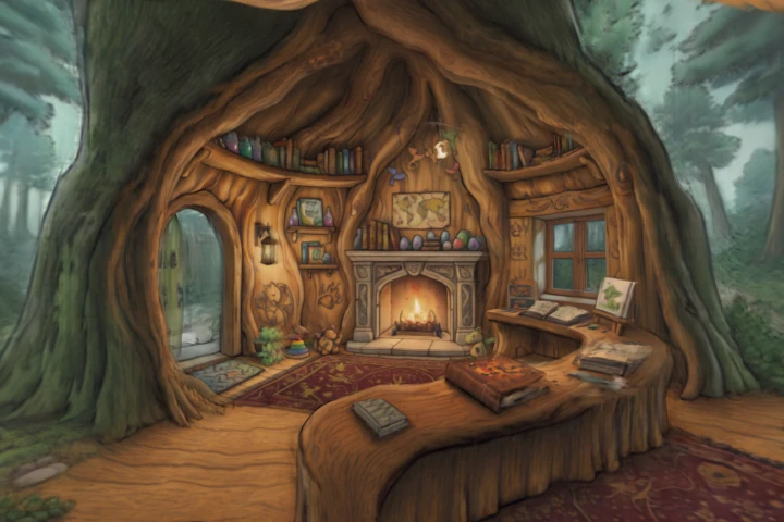 Cozy Dragon Hearthside Retreat