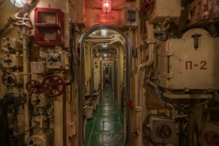 Submarine Interior Control Room