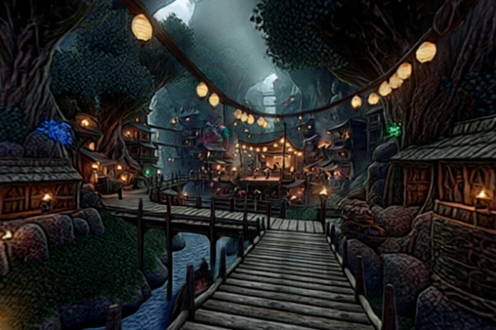 Fantasy Cave Village Festival